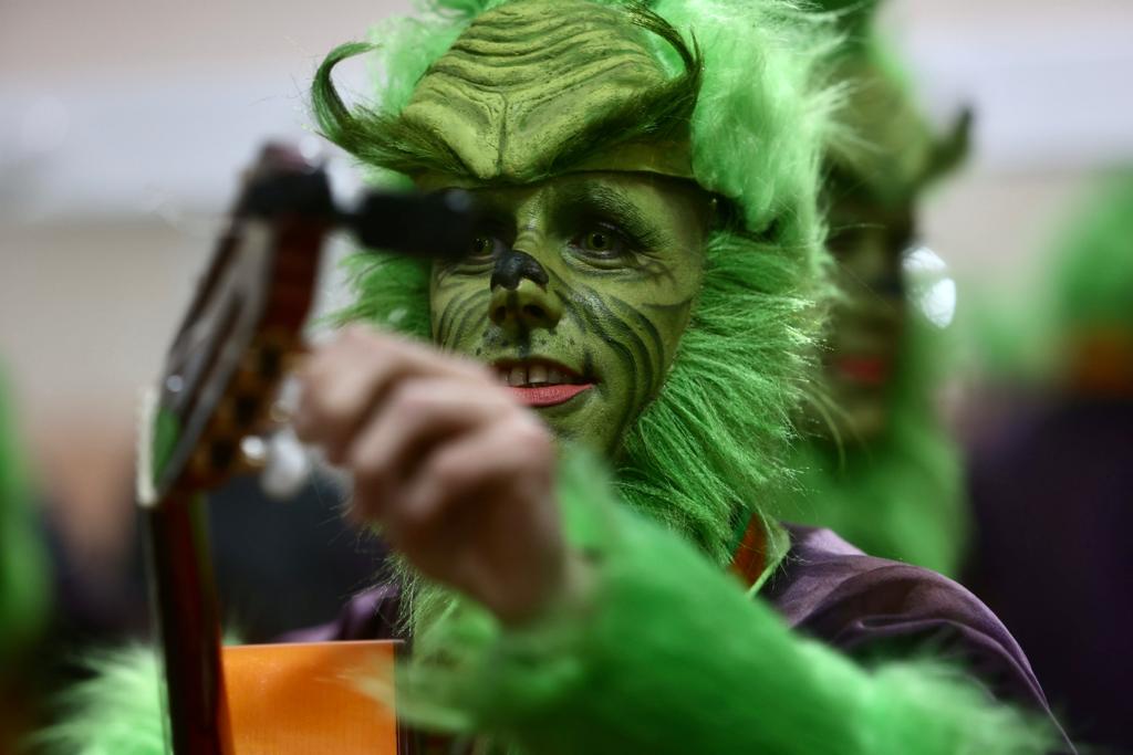 Fotos: La chirigota del Sheriff se transforma en &#039;El grinch de Cai&#039;