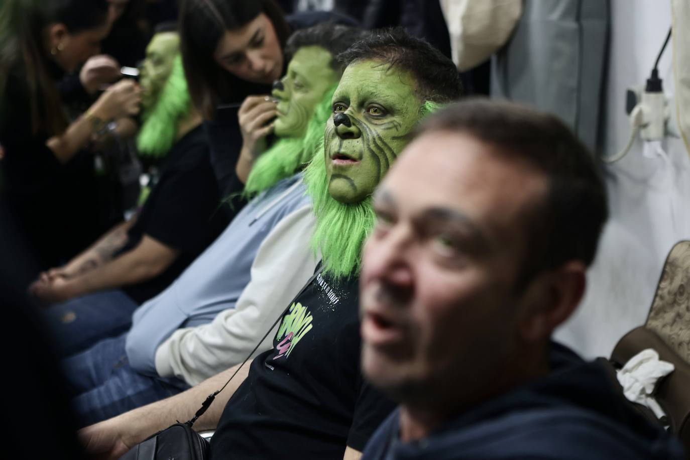 Fotos: La chirigota del Sheriff se transforma en &#039;El grinch de Cai&#039;