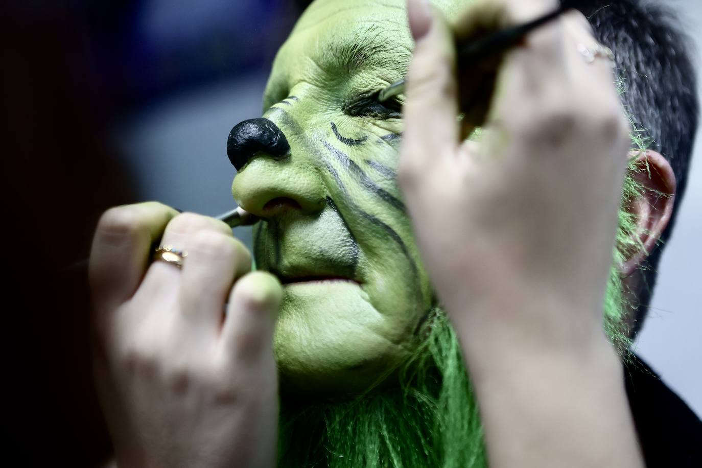 Fotos: La chirigota del Sheriff se transforma en &#039;El grinch de Cai&#039;