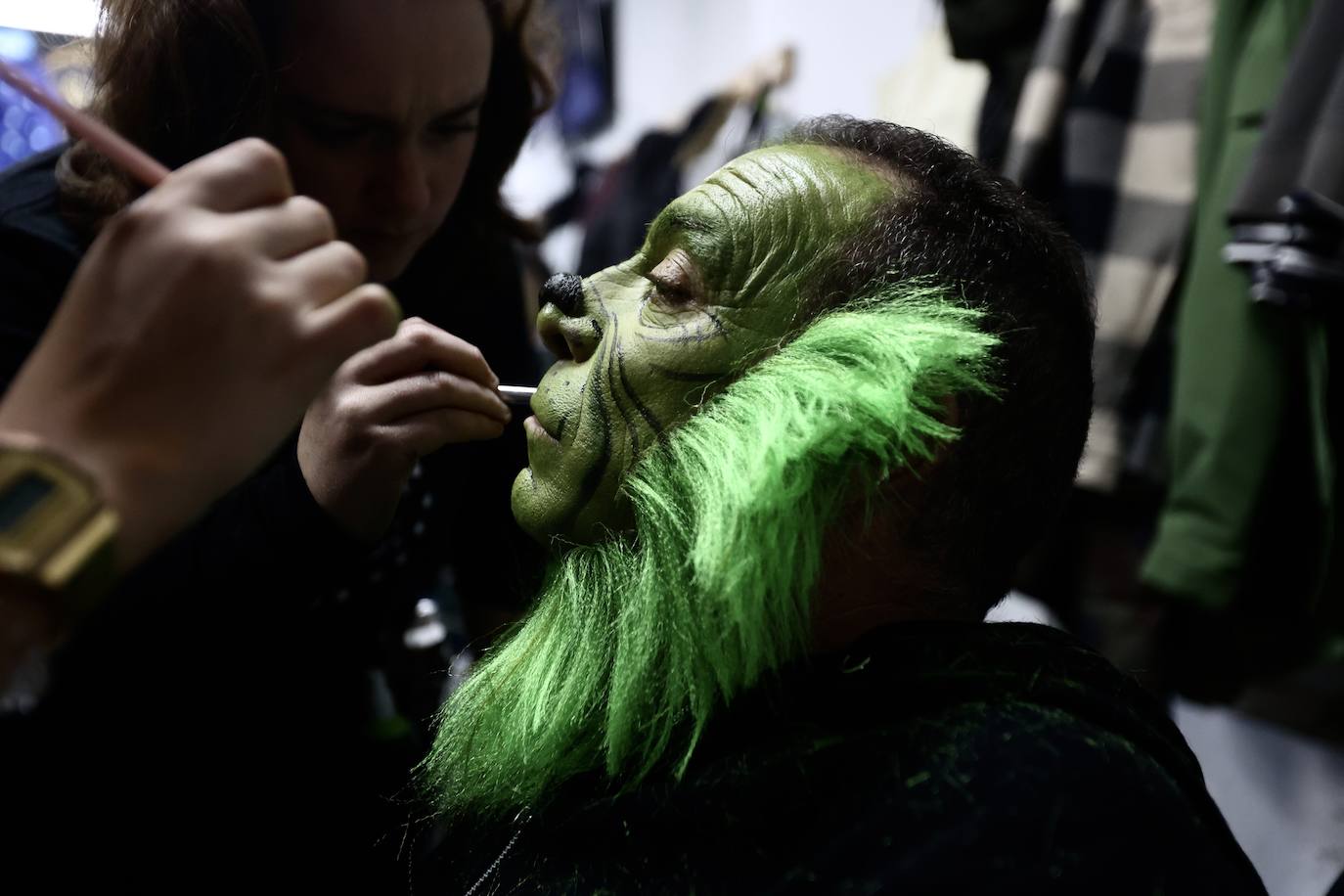 Fotos: La chirigota del Sheriff se transforma en &#039;El grinch de Cai&#039;