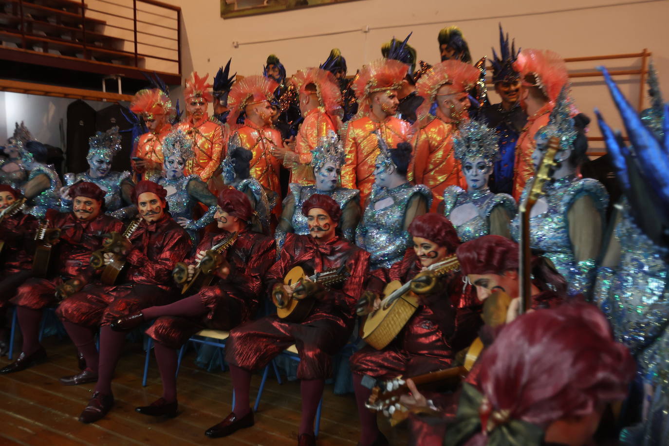 Fotos: Últimos preparativos del coro &#039;El Paraíso&#039;