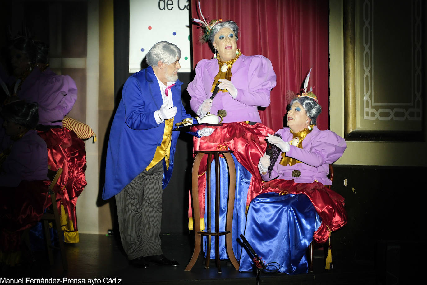 FOTOS: Coro &#039;La dama de Cádiz&#039; en el COAC 2024, Carnaval de Cádiz