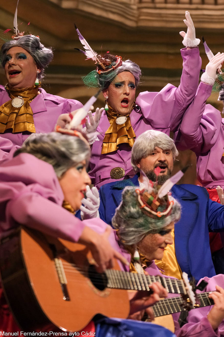 FOTOS: Coro &#039;La dama de Cádiz&#039; en el COAC 2024, Carnaval de Cádiz