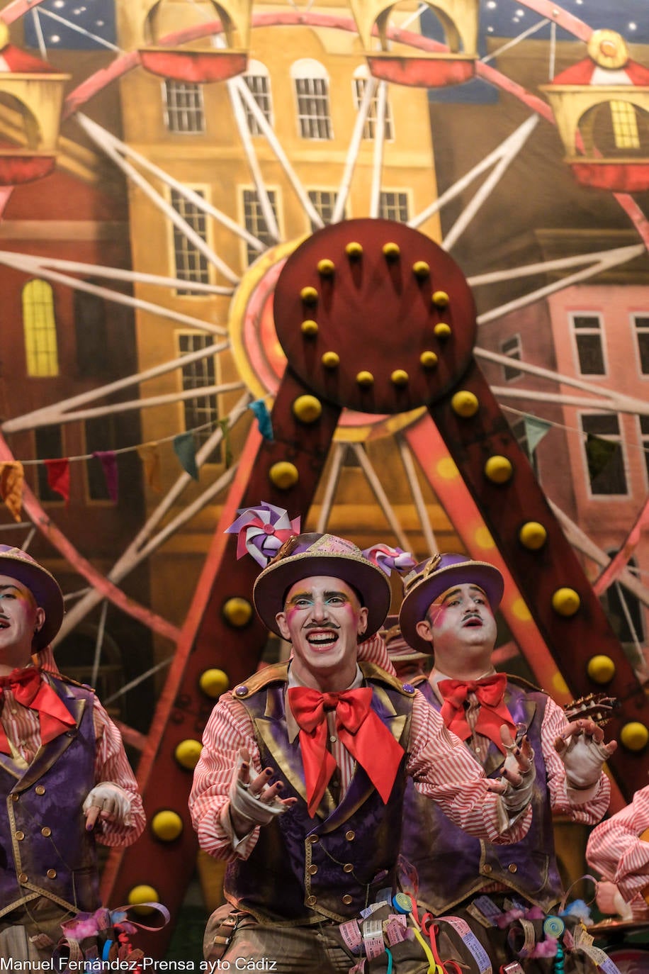 FOTOS: Comparsa &#039;Los taquilleros&#039; en el COAC 2024, Carnaval de Cádiz