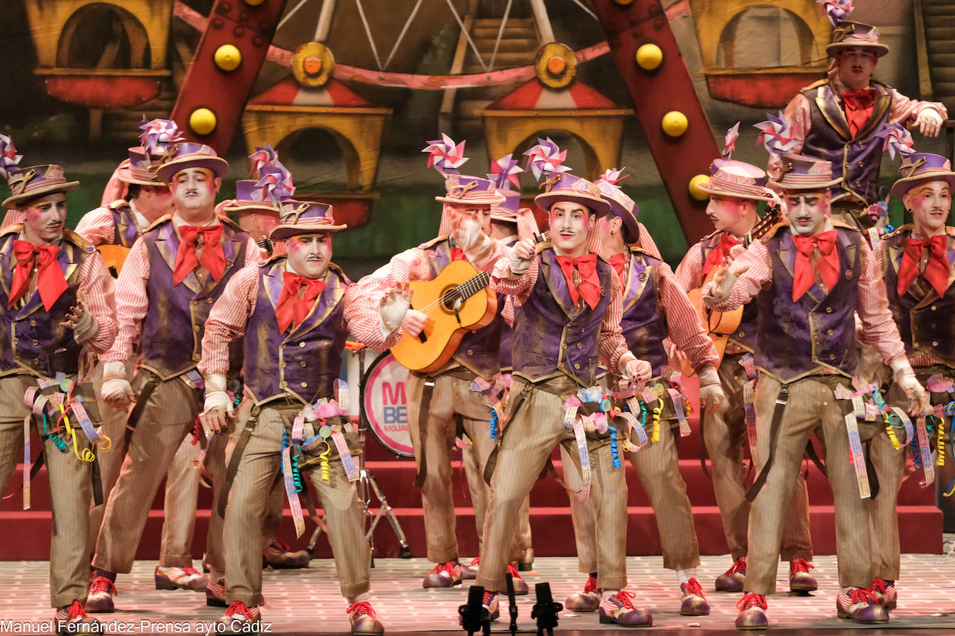 FOTOS: Comparsa &#039;Los taquilleros&#039; en el COAC 2024, Carnaval de Cádiz