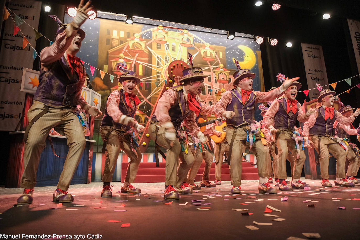 FOTOS: Comparsa &#039;Los taquilleros&#039; en el COAC 2024, Carnaval de Cádiz