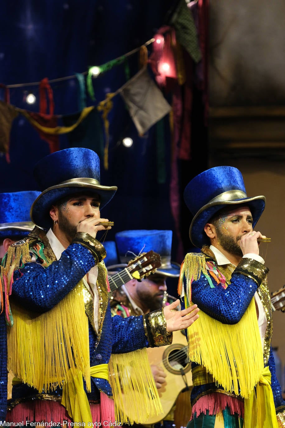 FOTOS: Comparsa &#039;La fiesta&#039;en el COAC 2024, Carnaval de Cádiz