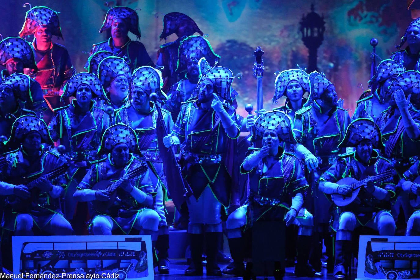 FOTOS: Coro &#039;Los luciérnagas&#039; en el COAC 2024, Carnaval de Cádiz