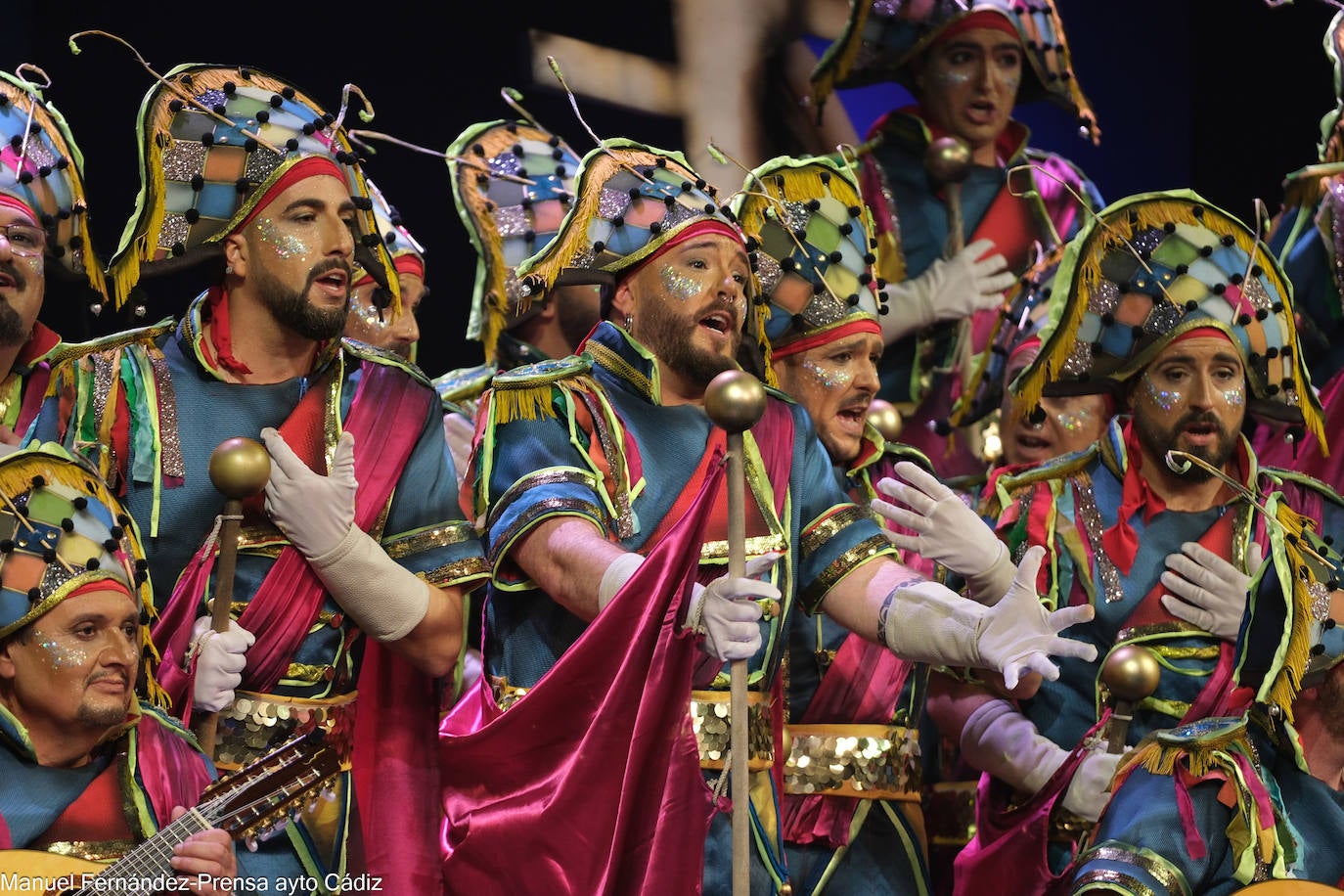 FOTOS: Coro &#039;Los luciérnagas&#039; en el COAC 2024, Carnaval de Cádiz
