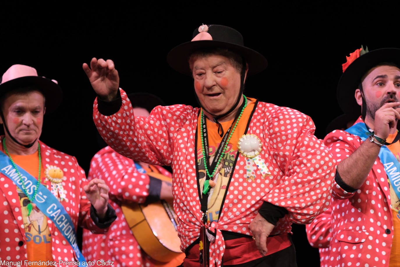 FOTOS: Chirigota &#039;¡Por fin lo despedimos!&#039; en el COAC 2024, Carnaval de Cádiz