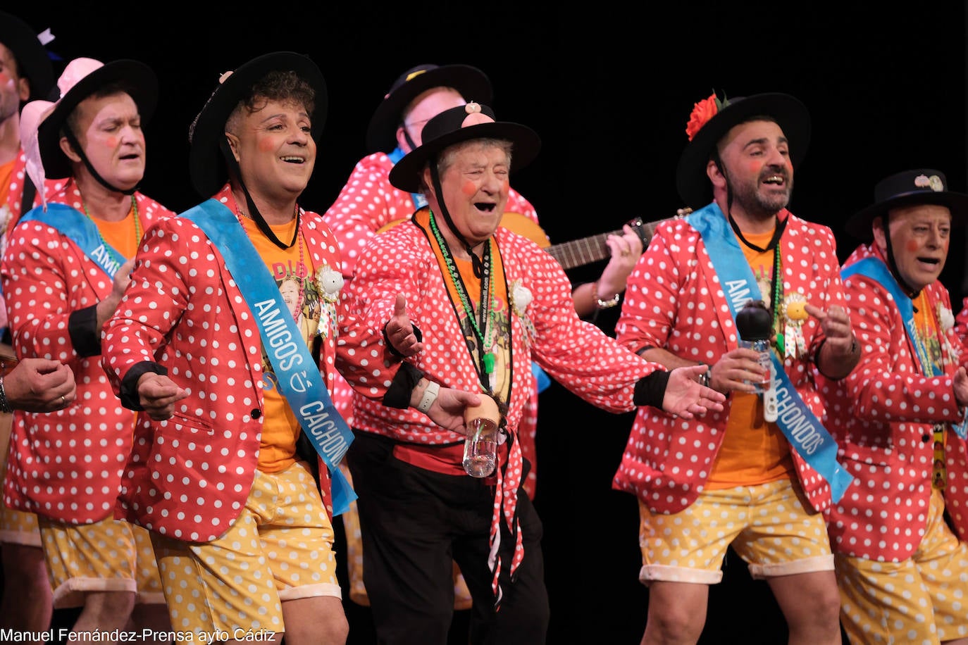 FOTOS: Chirigota &#039;¡Por fin lo despedimos!&#039; en el COAC 2024, Carnaval de Cádiz