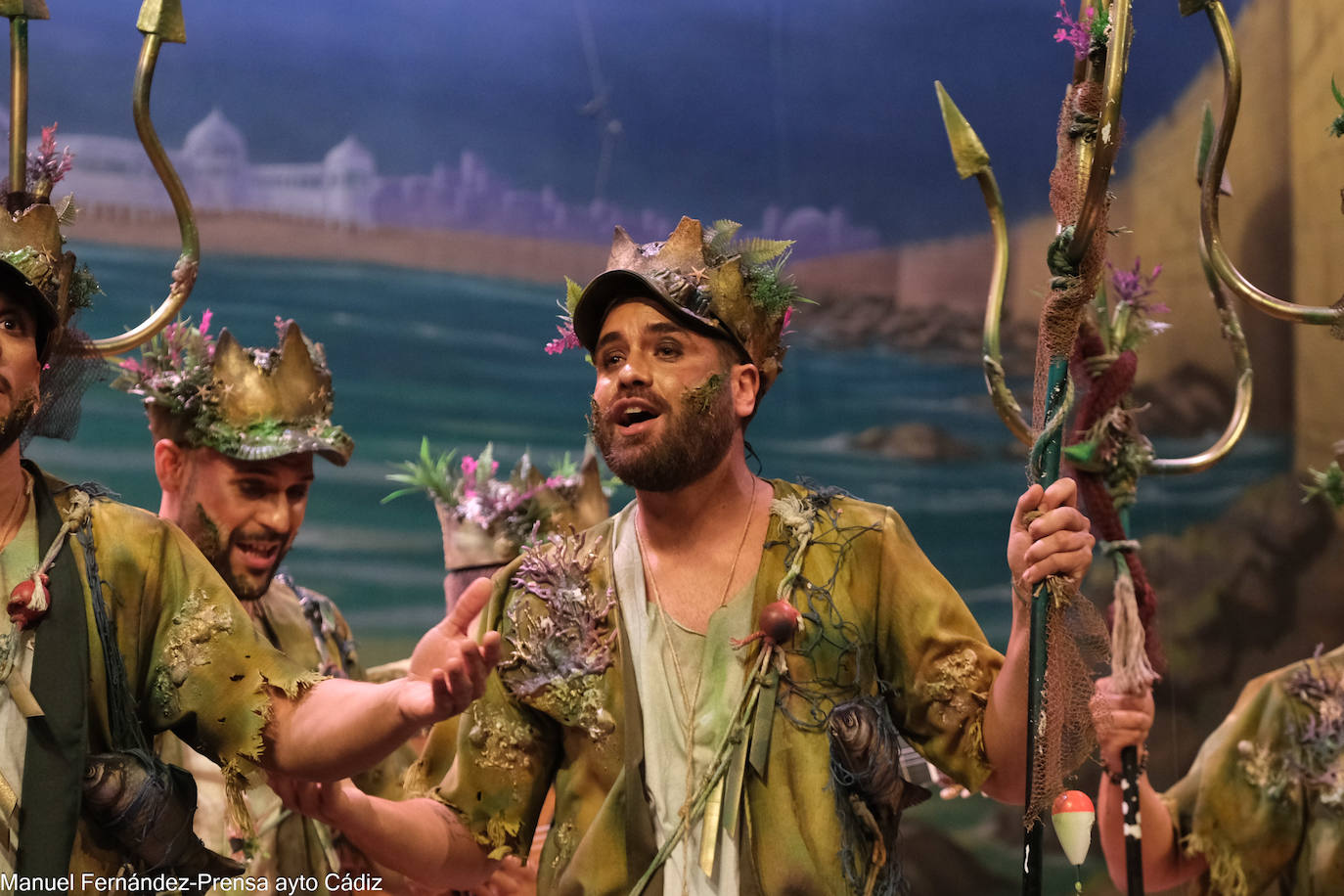 Fotos: Comparsa &#039;Agüita tapá&#039; en la séptima sesión de preliminares del COAC 2024