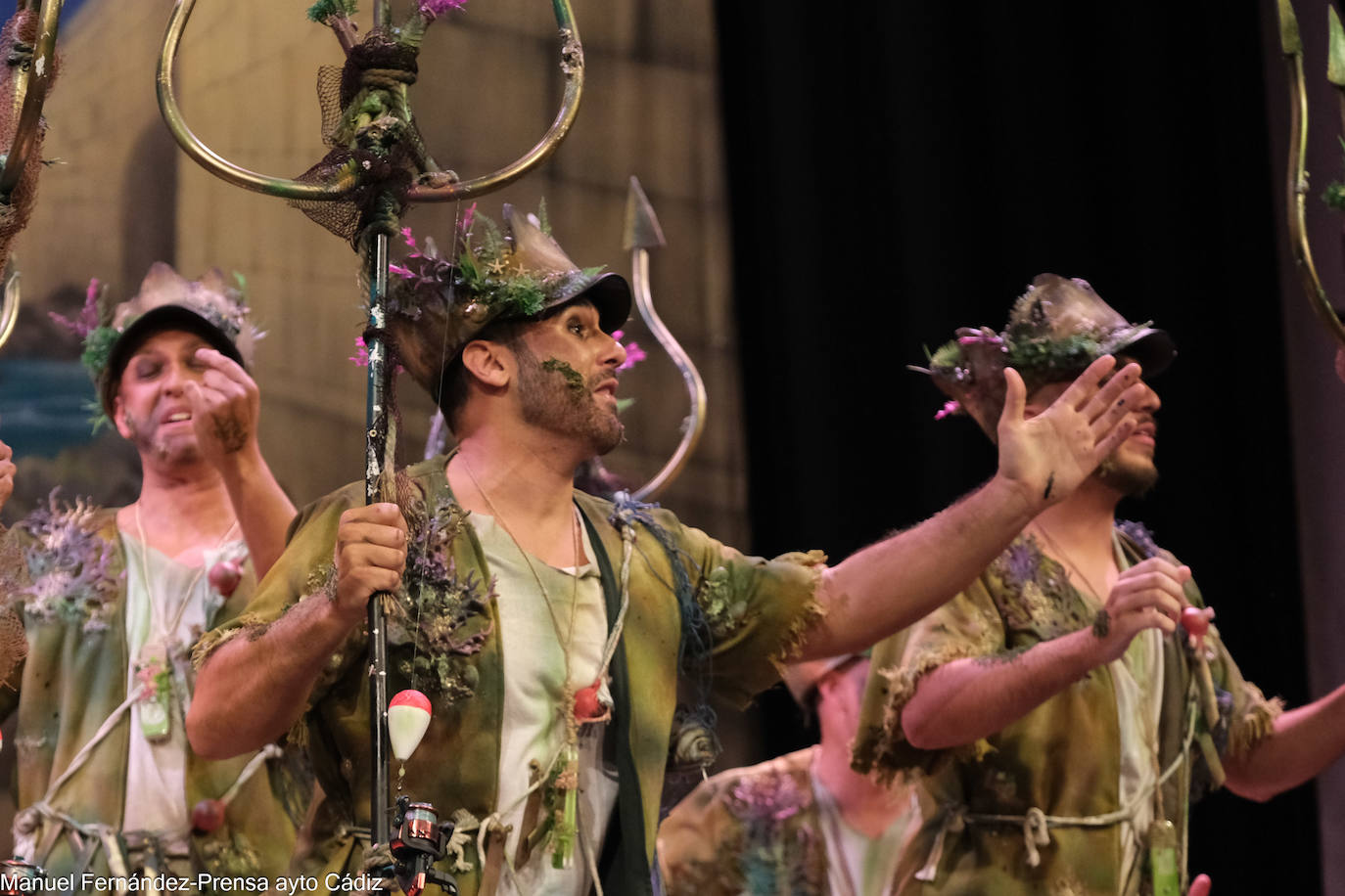 Fotos: Comparsa &#039;Agüita tapá&#039; en la séptima sesión de preliminares del COAC 2024