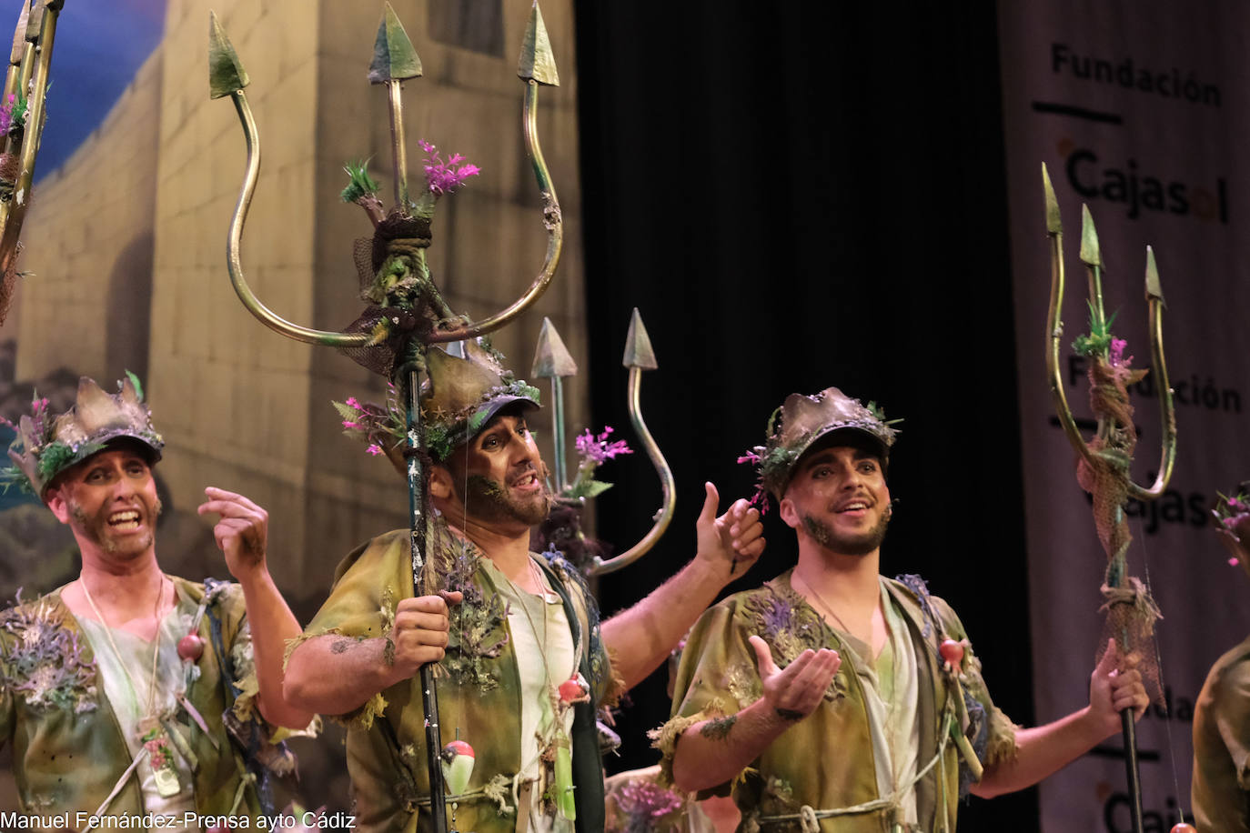 Fotos: Comparsa &#039;Agüita tapá&#039; en la séptima sesión de preliminares del COAC 2024