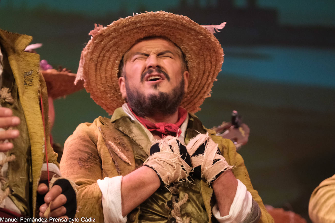 Fotos: Comparsa &#039;Pueblejito la Frontera&#039; en la sétima sesión de preliminares del COAC 2024