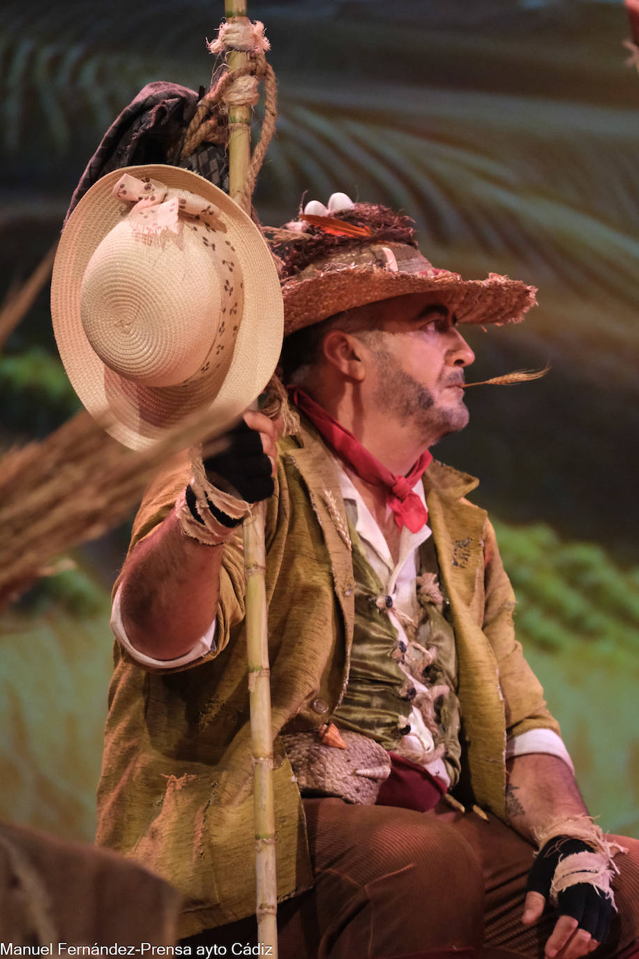 Fotos: Comparsa &#039;Pueblejito la Frontera&#039; en la sétima sesión de preliminares del COAC 2024