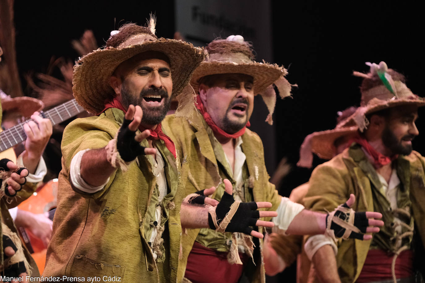 Fotos: Comparsa &#039;Pueblejito la Frontera&#039; en la sétima sesión de preliminares del COAC 2024