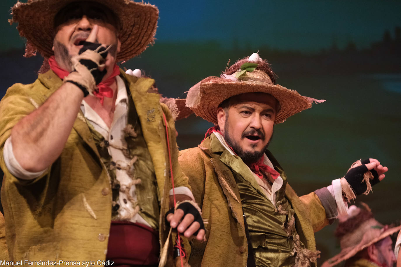 Fotos: Comparsa &#039;Pueblejito la Frontera&#039; en la sétima sesión de preliminares del COAC 2024