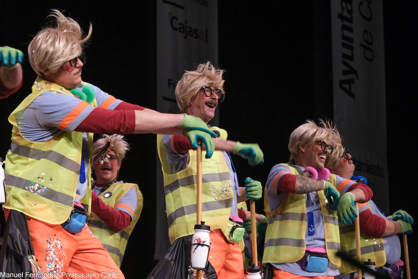 Fotos: Chirigota &#039;Carnaval, me cago en tus muertos&#039; en la sétima sesión de preliminares del COAC 2024