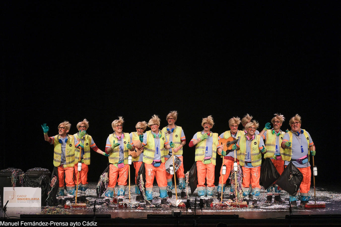 Fotos: Chirigota &#039;Carnaval, me cago en tus muertos&#039; en la sétima sesión de preliminares del COAC 2024