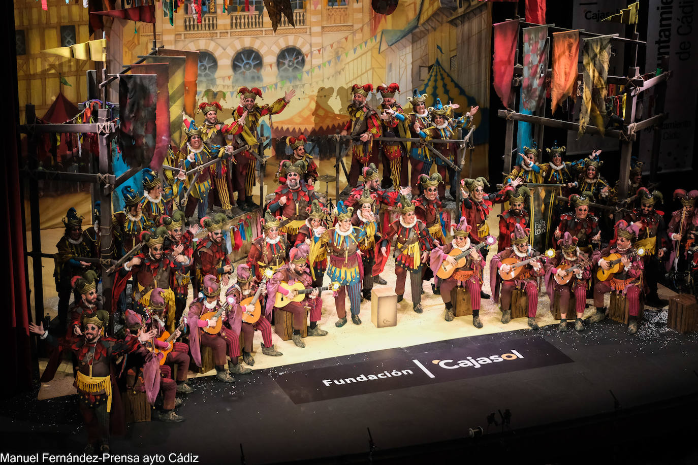 Fotos: Coro &#039;La fiesta de los locos&#039; en el COAC 2024, Carnaval de Cádiz