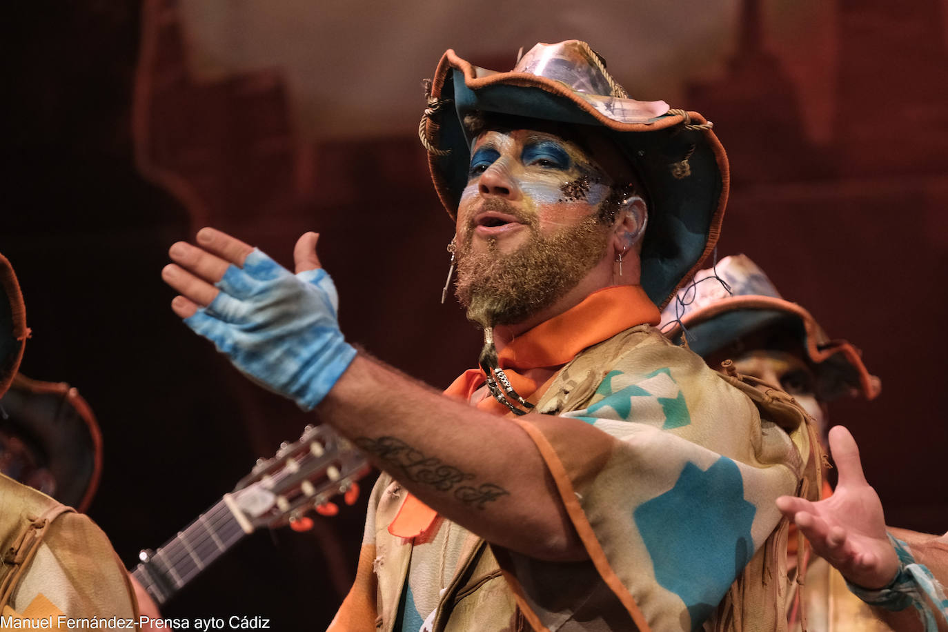 Fotos: Comparsa &#039;La huella&#039; en el COAC 2024, Carnaval de Cádiz