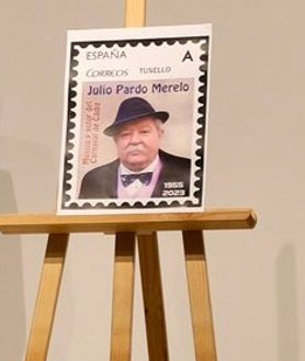 Imagen secundaria 2 - Presentación del sello de Julio Pardo