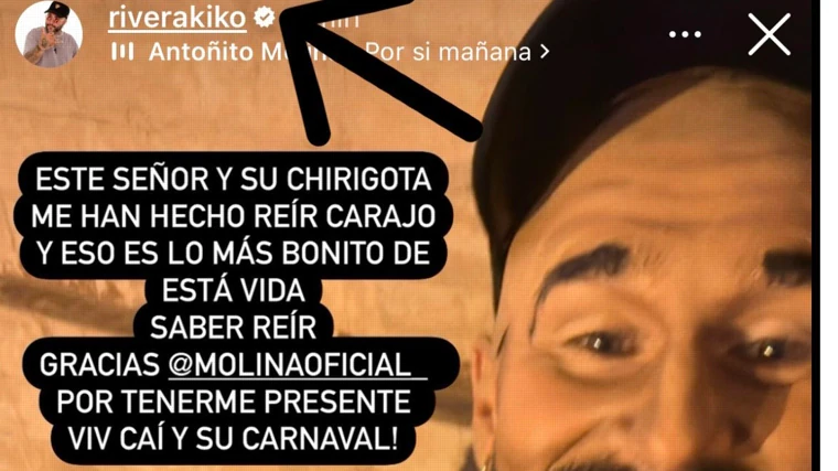 La reacción de Kiko Rivera en Instagram