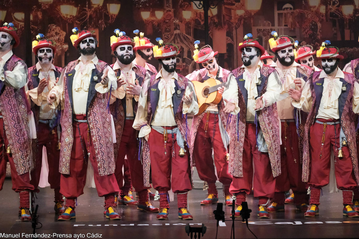 Fotos: La comparsa &#039;El barrio Calavera&#039; en preliminares del COAC 2024