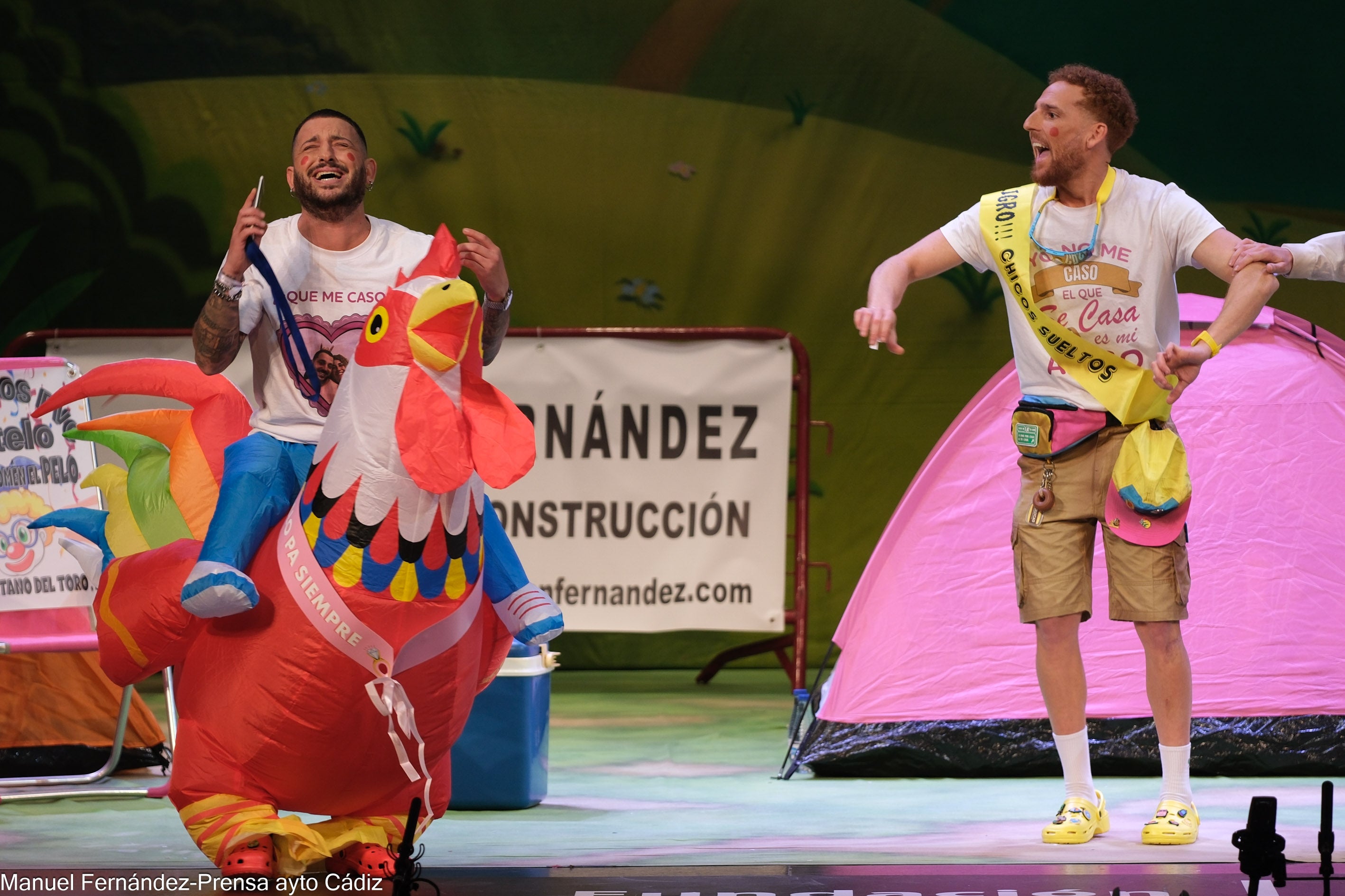 Fotos: El cuarteto &#039;En mi caseta cabe todo el mundo&#039; triunfa en preliminares