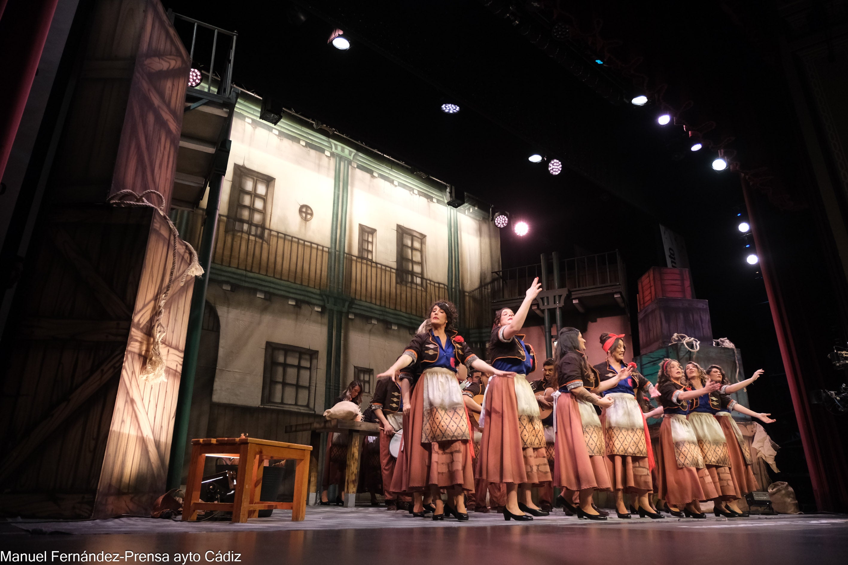 Fotos: Actuación de &#039;Cádiz puro&#039; en preliminares