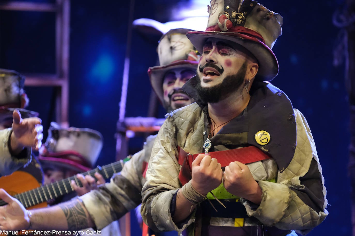 FOTOS: La comparsa &#039;Donde fuimos felices&#039; en el COAC 2024, del Carnaval de Cádiz