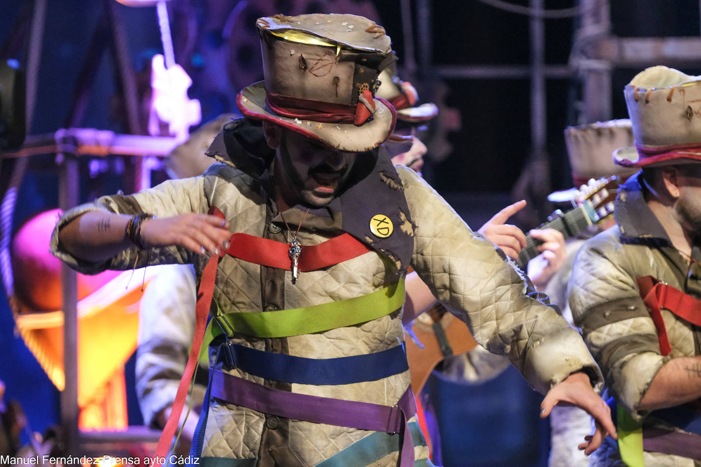 FOTOS: La comparsa &#039;Donde fuimos felices&#039; en el COAC 2024, del Carnaval de Cádiz