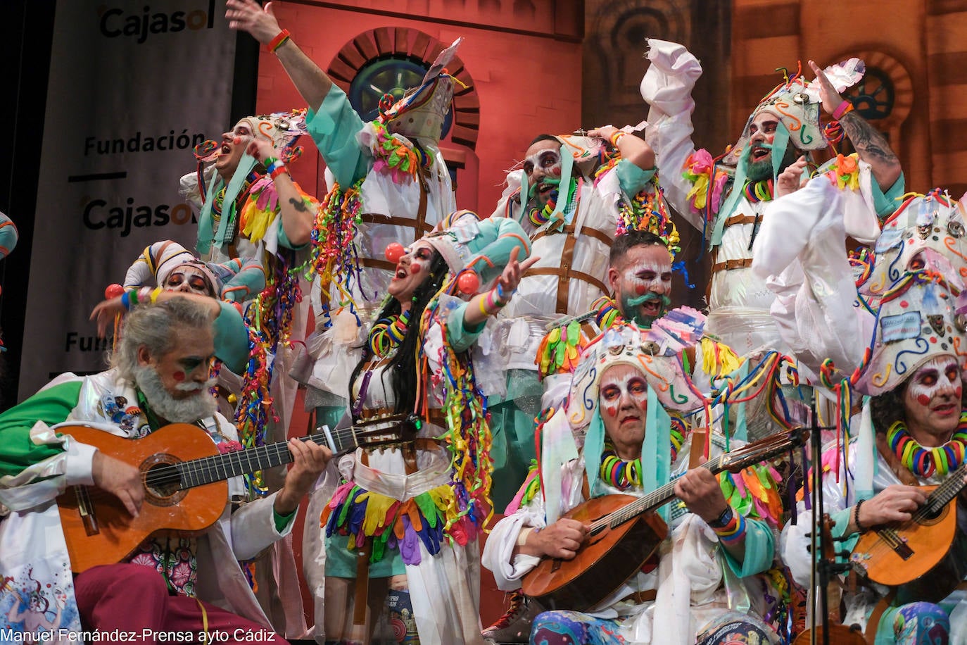 FOTOS: Coro &#039;Este coro es de locos&#039;, el coro de José Luis Bustelo y Jesús Monje en el COAC 2024, del Carnaval de Cádiz