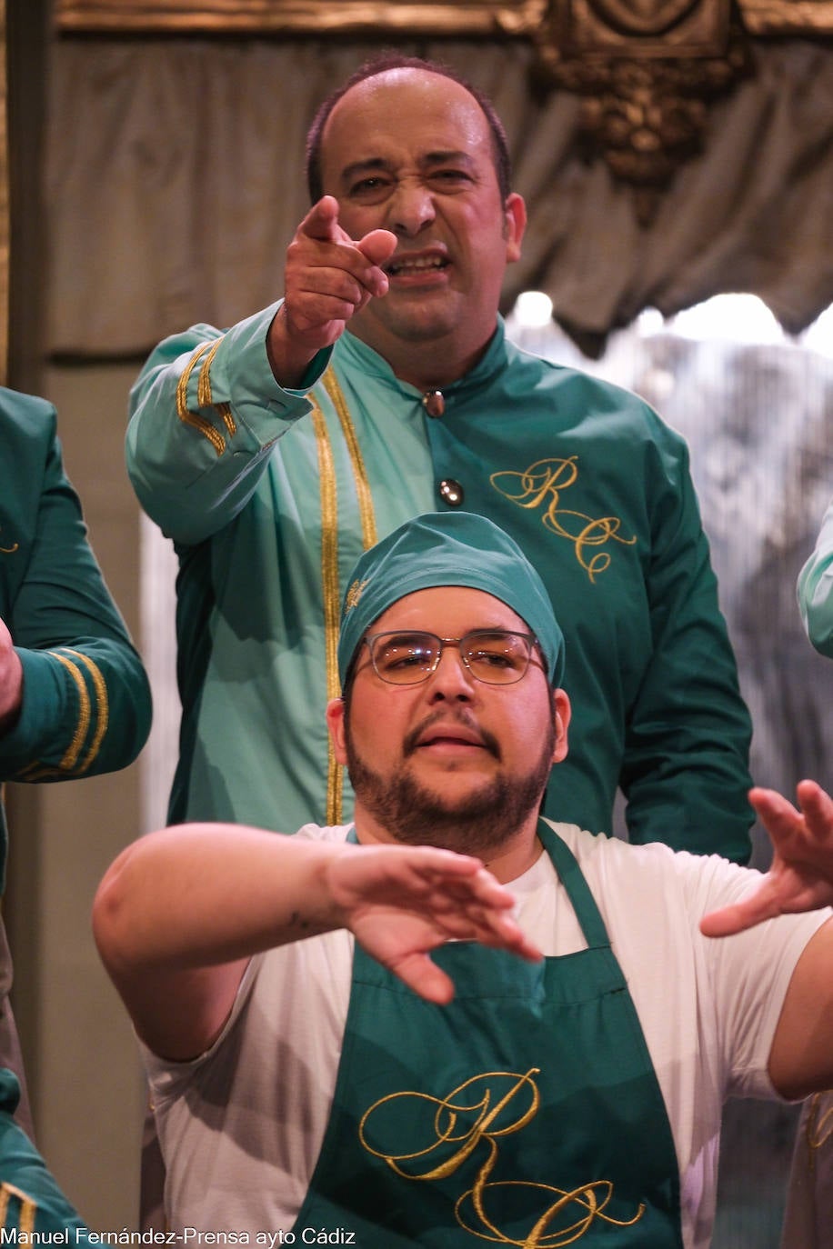 Fotos: El coro El gremio, actuación en semifinales