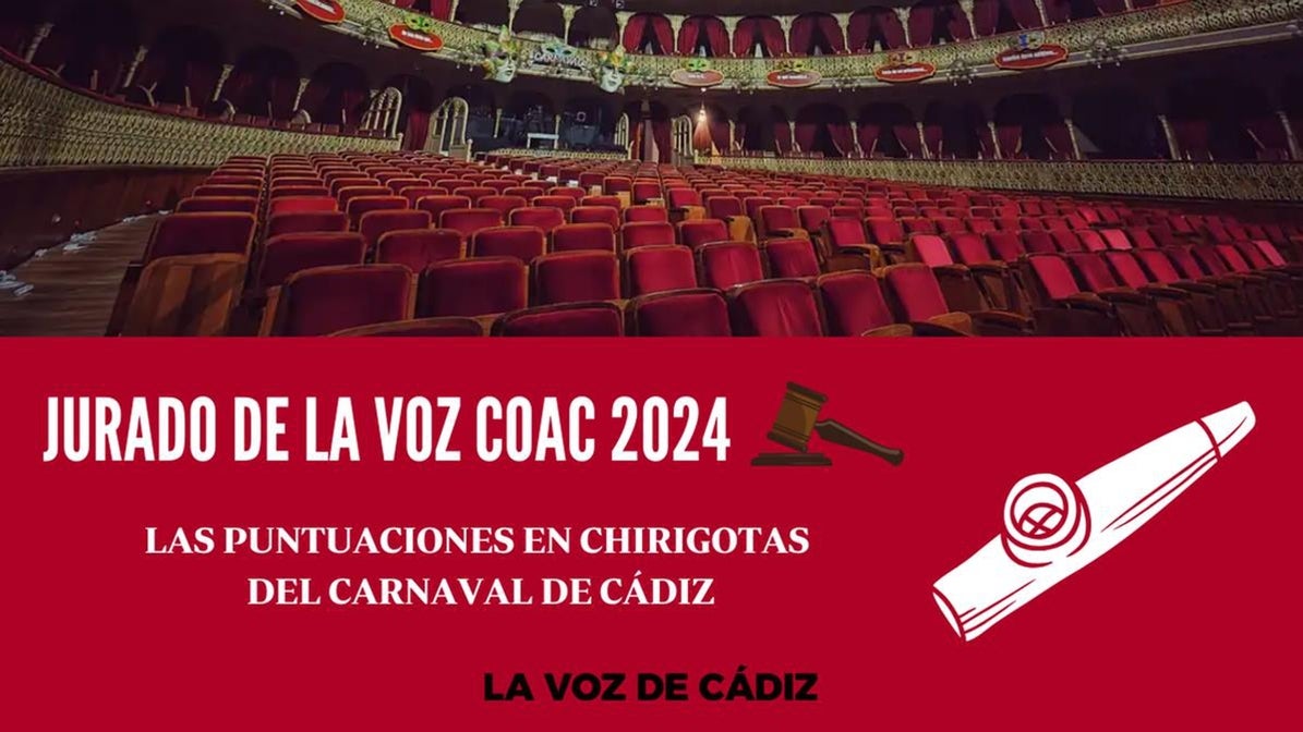 Consulta las puntuaciones de las chirigotas en el COAC 2024