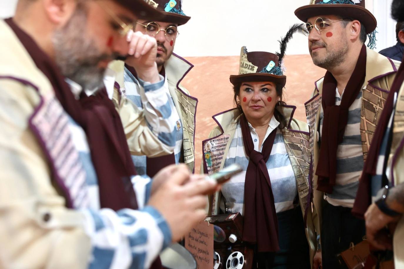 Fotos: Así ha visto Nacho Frade la &#039;noche de los cuchillos largos&#039;, el pase a la final del COAC 2024