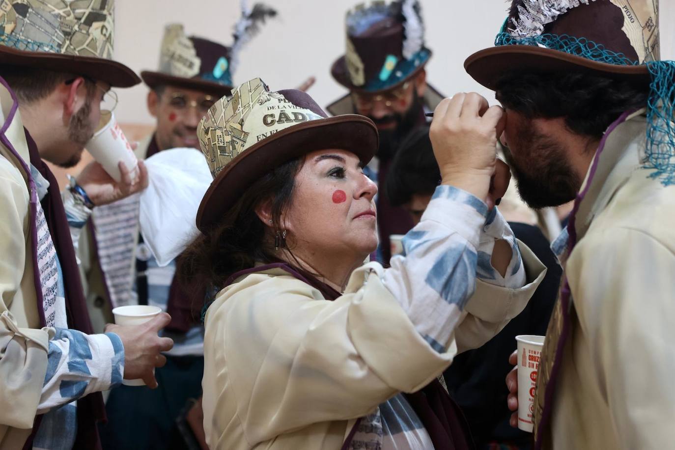 Fotos: Así ha visto Nacho Frade la &#039;noche de los cuchillos largos&#039;, el pase a la final del COAC 2024