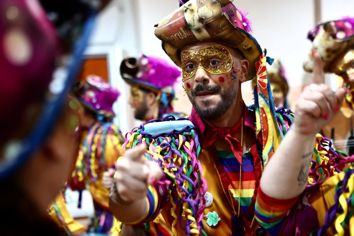 Fotos: Así ha visto Nacho Frade la &#039;noche de los cuchillos largos&#039;, el pase a la final del COAC 2024
