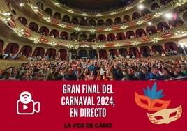 Final del COAC 2024 hoy, en directo: orden de actuación, reacciones y última hora del Carnaval de Cádiz en el Teatro Falla