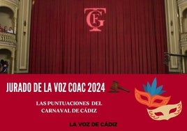 El jurado de LA VOZ coincide íntegramente con el veredicto del jurado oficial del COAC 2024