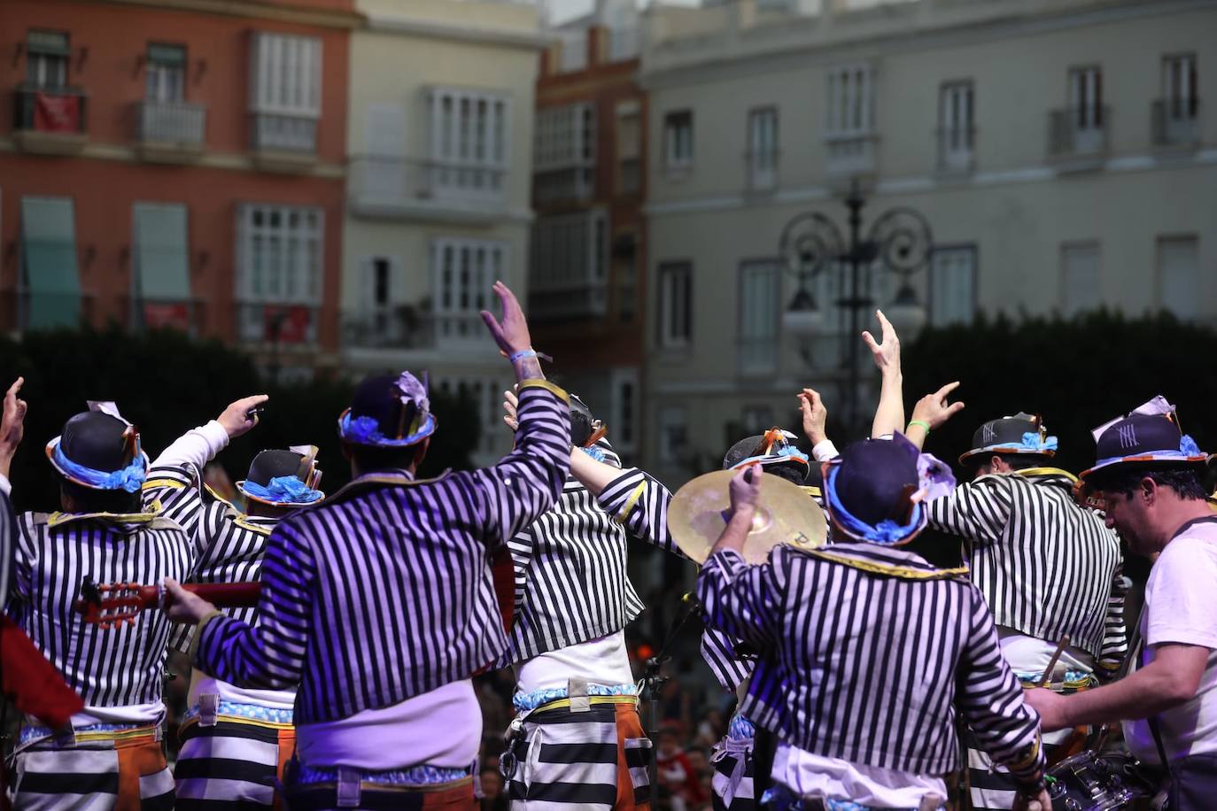 Fotos: Pregón infantil, tanquillos y circuito de agrupaciones en el miércoles de Carnaval