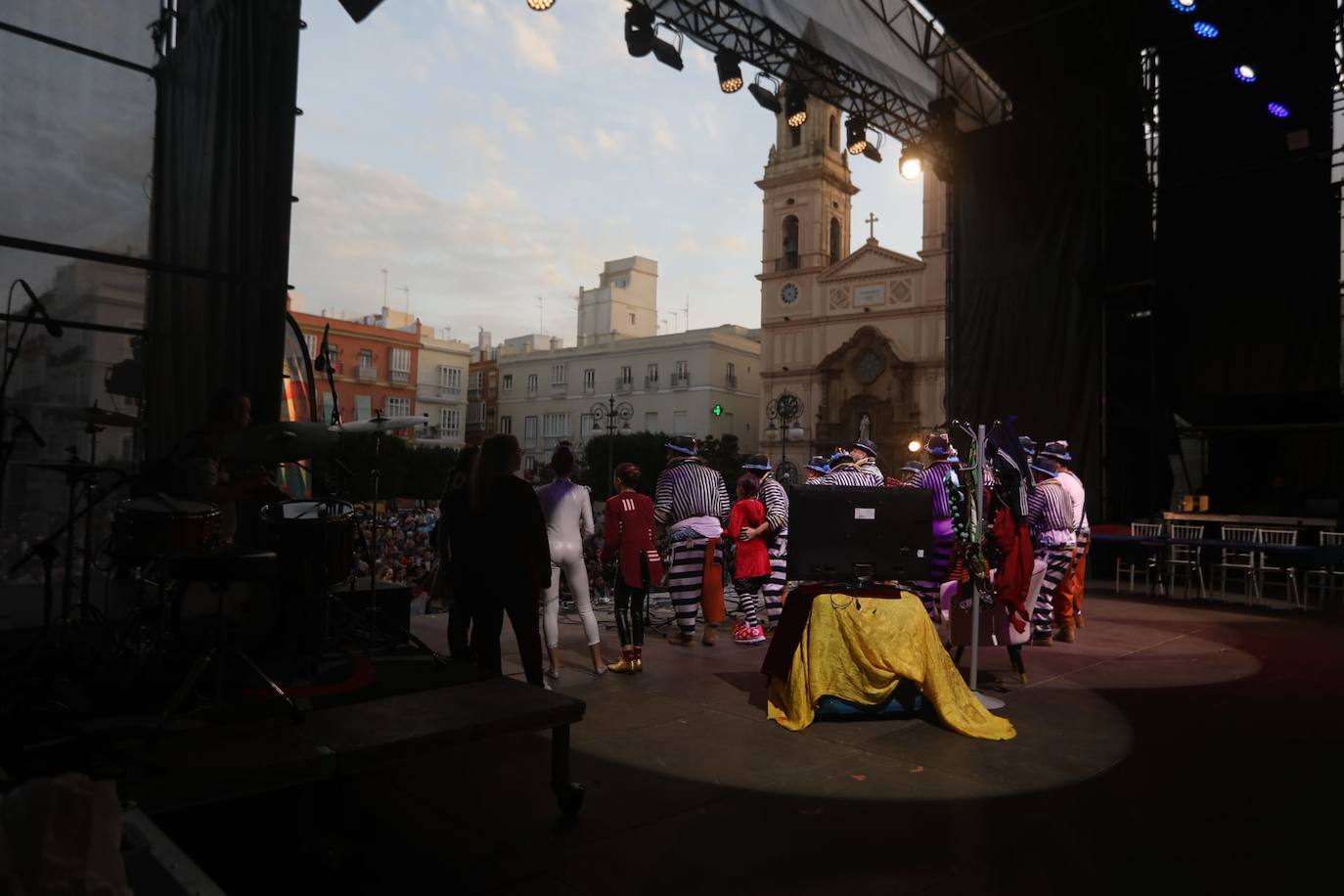 Fotos: Pregón infantil, tanquillos y circuito de agrupaciones en el miércoles de Carnaval