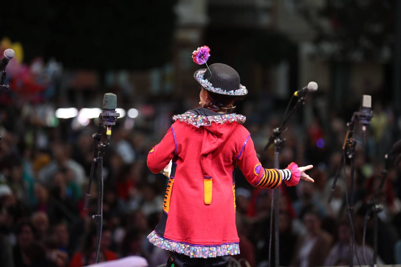 Fotos: Pregón infantil, tanquillos y circuito de agrupaciones en el miércoles de Carnaval