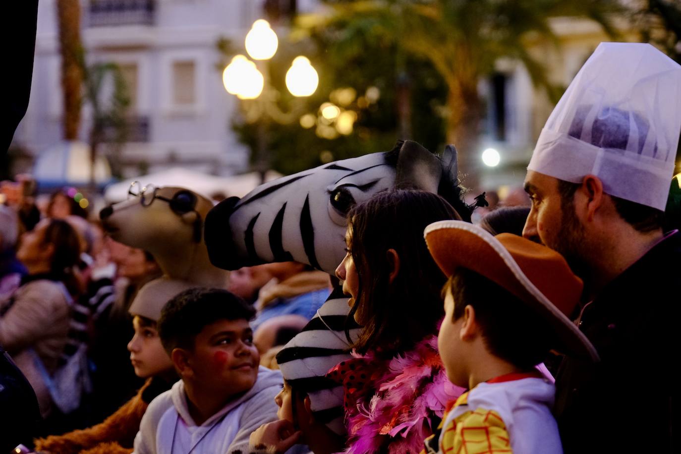 Fotos: Pregón infantil, tanquillos y circuito de agrupaciones en el miércoles de Carnaval