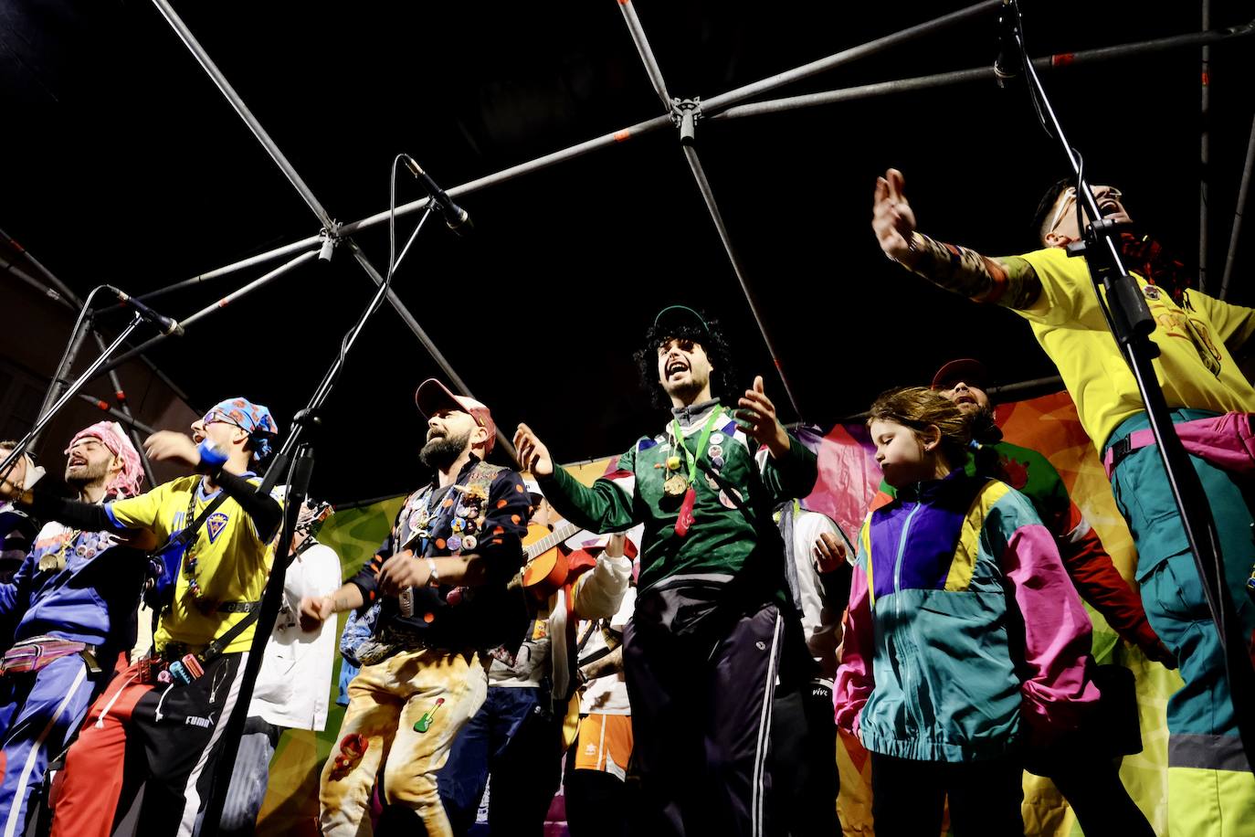 Fotos: Pregón infantil, tanquillos y circuito de agrupaciones en el miércoles de Carnaval