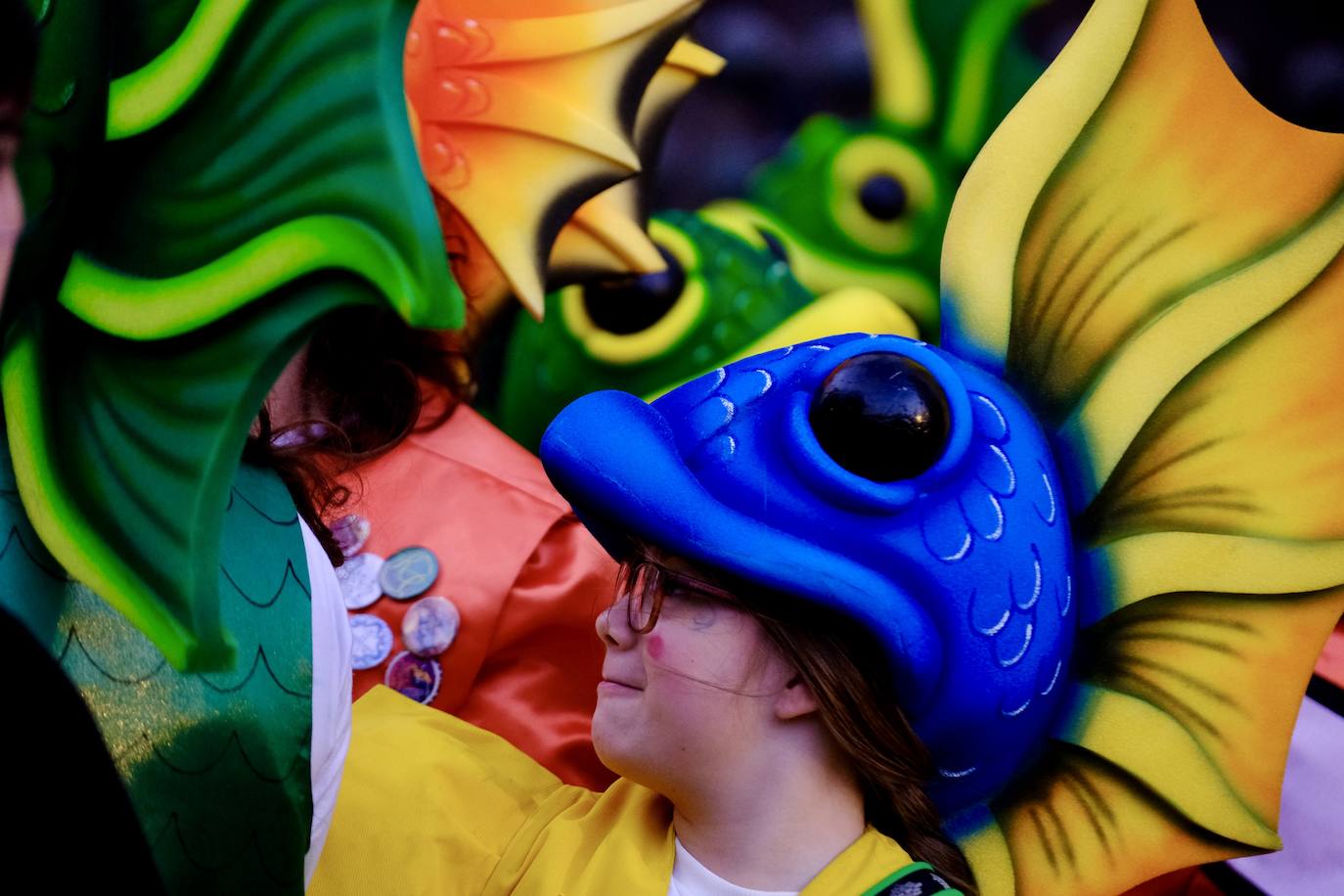 Fotos: Pregón infantil, tanquillos y circuito de agrupaciones en el miércoles de Carnaval