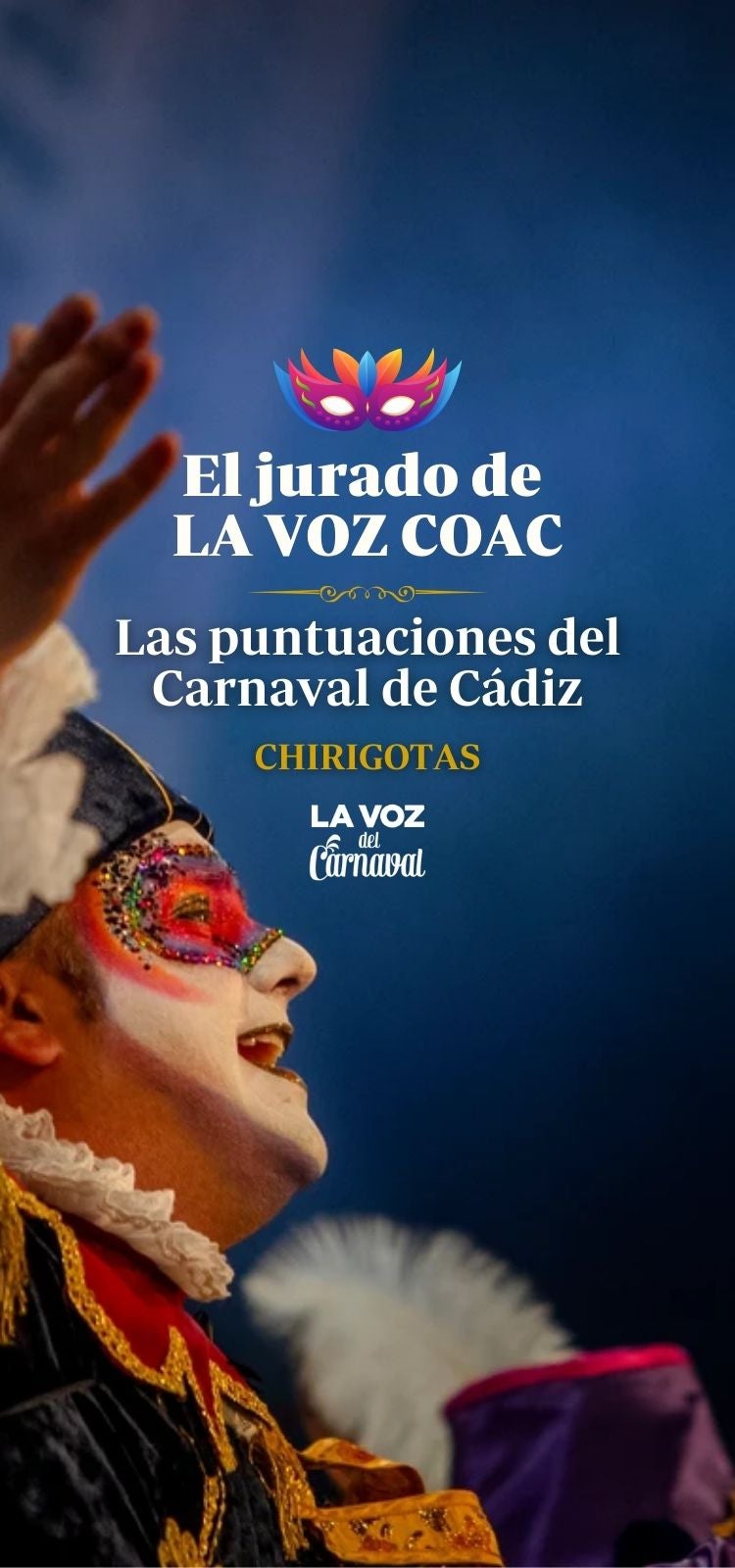 Estos son los puntos del Jurado de LA VOZ de chirigotas en los preliminares del COAC 2025