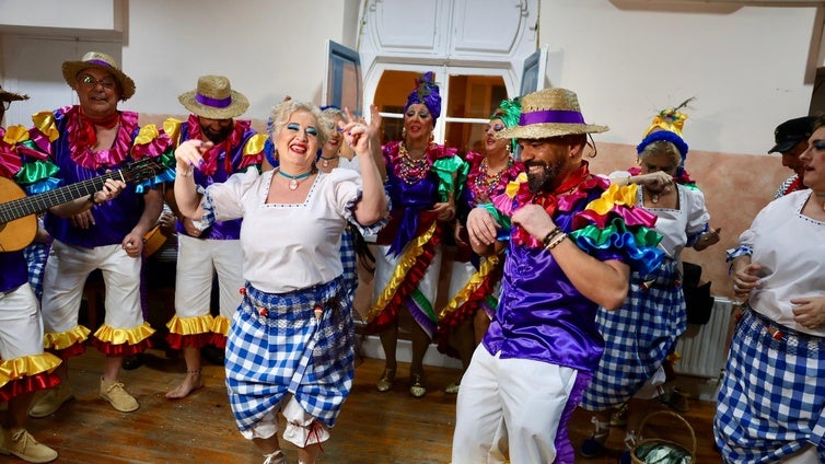 El coro de Procopio pide que vuelvan las ninfas y las diosas al Carnaval