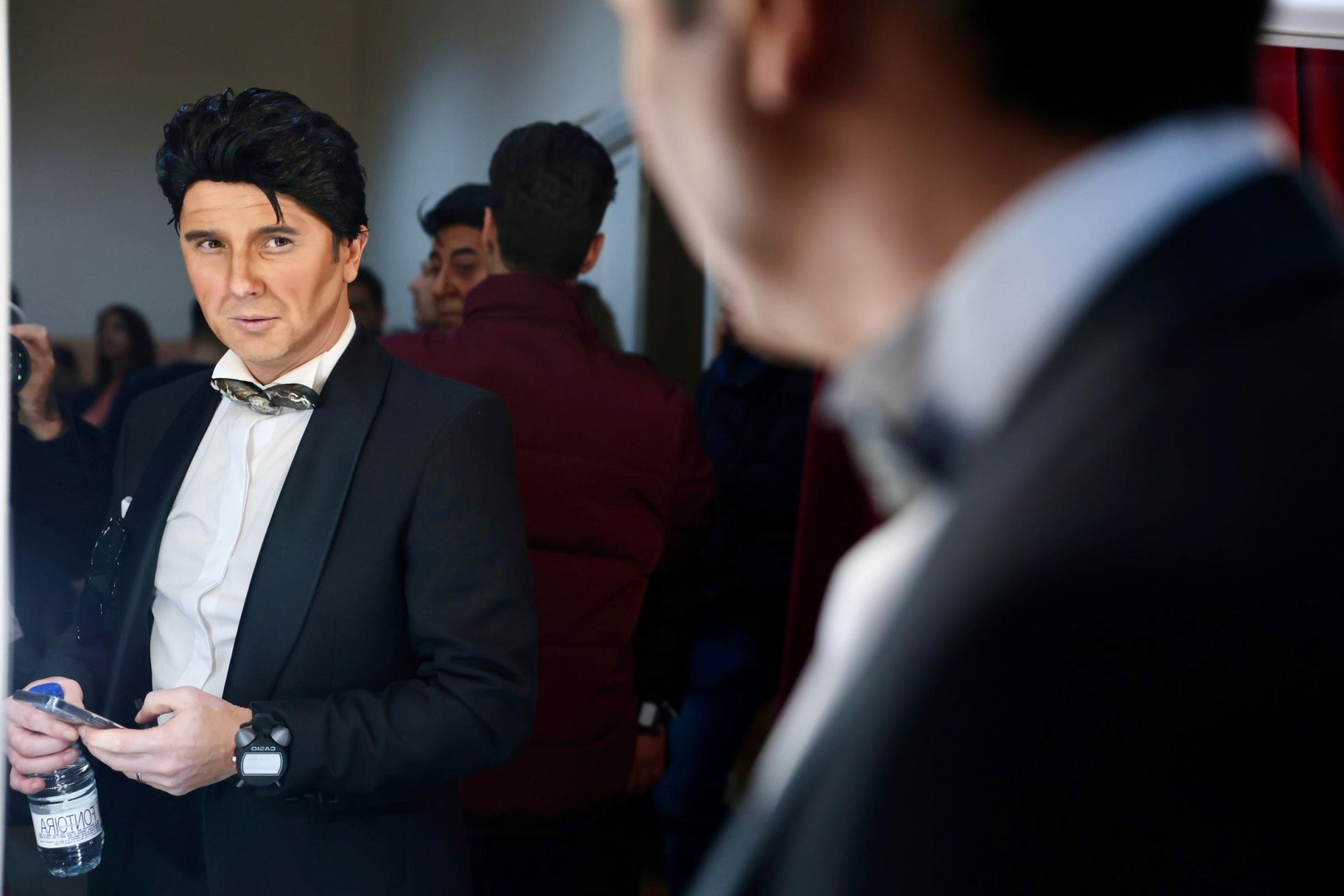 Fotos del día del regreso del &#039;Yuyu&#039; al Falla: ni el camarero Cristian Ventura se lo quiso perder